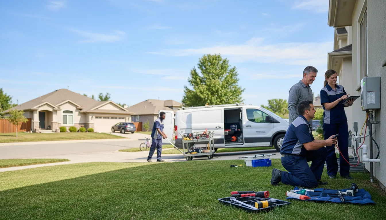 Tankless water heater service in Dover, MO